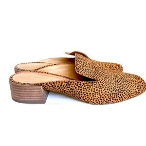 Madewell Women’s Willa Loafer Mule in Spotted Calf Hair